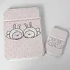 Lindo Espejo Plegable Rosa para Mejores Amigas, Espejo de Maquillaje para Dormitorio de Estudiante, Espejo Plegable de Escritorio, Alto Valor Estético