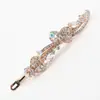 Versión coreana directa de fábrica del nuevo clip en forma de corazón con diamantes de imitación, accesorios para el cabello, clip lateral, clip femenino, puesto de suministro de comercio exterior