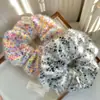 Ovillos de Lana de Punto Coloridos para Otoño e Invierno, Tocado Versátil Elegante Hecho a Mano para Mujer, Diademas para el Cabello Estilo Coreano, Dulces Accesorios para el Cabello