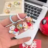 Chaveiro de Sino de Cavalo Pequeno Atrai-Dinheiro de Ano Novo Pingente de Mochila Desenho Animado para Meninas, Acessório de Mochila, Presente para Melhor Amiga