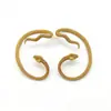 Pendientes de Animal Exagerados Nuevos Transfronterizos para Mujer, Pinzas de Oreja Grandes Únicas con Forma de Serpiente Estilo Europeo y Americano, Pendientes Accesorios Colgantes para Oreja sin Perforación