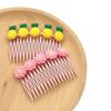 Peine para el pelo de niña de estilo coreano con diseño de celebridades de Internet, horquilla para el pelo, tocado, accesorios para el pelo de bebé, horquilla para el pelo roto, peine para el flequillo de niña pequeña.