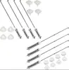 Varillas de suspensión amortiguadoras para lavadora Whirlpool, varillas de suspensión originales para lavadora automática transfronteriza, 60 CM, juego de cuatro