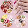 Accesorios para Uñas Estilo Hawaiano Sanrio de Dibujos Animados Transfronterizos Gato Kitty Lazo Caja de Accesorios de Resina para DIY