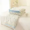 Colcha de Verano de Algodón Lavado Estampado Cepillado Más Vendida Transfronteriza, Colcha Refrigerante de Verano, Colcha de Aire Acondicionado, Colcha Ligera, Individual/Doble, Fabricante de Transmisión en Vivo