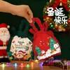 Nova Sacola de Presente de Natal Véspera de Natal Embalagem para Maçã de Presente Bolsa de Lembrança para Crianças Sacola para Biscoitos e Doces