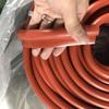 Tubo de silicona poroso de forma especial tubo de silicona extrusión de tubo de silicona tubo de goma de forma especial tira de silicona en forma de P tubo de silicona en forma de 9