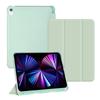 Adecuado para funda protectora ipad pro10.5 con ranura para lápiz 10.2 Atracción magnética funda de cuero air5 mini6 funda suave TPU triple plegado