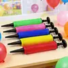 Mini bomba de aire portátil de mano, tamaño pequeño, manual, para inflar globos, almohada inflable en forma de U