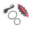 Luz trasera recargable por USB luz trasera reflector para ciclismo nocturno luz de advertencia para ciclismo al aire libre equipo para bicicleta de montaña