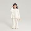 Pudding Haru Invierno Nuevo Conjunto de Pijama para Niños 2024 Invierno Nuevo Ropa Casual de Casa Acolchada para Niñas