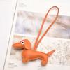 Modelo Transfronterizo Listo para Usar del Fabricante, Lindo Colgante de Dachshund, Material de Cuero, Colgante para Bolso de Mujer, Modelo Exquisito