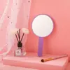 Espejo de Mano Cuadrado con Forma de Corazón Simple Espejo de Mango DIY con Logotipo Publicitario Impreso, Diseño Personalizado y Muestra Disponibles, Espejo de Maquillaje de Mano para Regalo