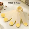 Cuchara Medidora con Pequeñas Marcas en Gramos para Hornear, Cuchara Medidora con Báscula de Grado Alimenticio para Leche en Polvo y Café, Cuchara Medidora Doméstica de Cocina para Hornear