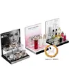 Soporte de Exhibición de Perfume Acrílico, Estante de Almacenamiento de Cosméticos para Tocador de Perfume y Aromaterapia, Soporte de Exhibición Acrílico para Jabón