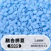 Fusion Bean MARD Série Colorida Completa Pacote de Refil de Miçangas 500g 2,6mm Feito à Mão DIY Material para Quebra-Cabeça 3D Pacote de Refil