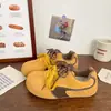 Zapatos de Ballet Blancos Chic de Nicho para Pan 2025 Otoño Nuevos Zapatos para Dedo Gordo Zapatillas Dopamina Mango Entrenamiento Moral para Mujer