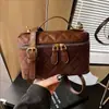 Bolso Pequeño Cuadrado Versátil Estilo Coreano con Bloques de Color para Mujer, Nuevo Simple de Nicho Invierno 2025 Bolso de Hombro Cruzado a Cuadros