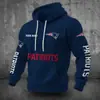 Uniforme de Equipo Transfronterizo Europeo y Americano Tallas Grandes Impresión Digital 3D Cárdigan Holgado con Cremallera y Capucha Sudadera Deportiva Sudadera de Invierno