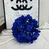90 Piezas de Flores de Hortensia Artificiales Individuales para Decoración de Salón de Bodas, Decoración de Pared de Flores Falsas, Arreglo Floral, Decoración del Hogar, Flores Artificiales Hechas a Mano