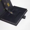 Caja de Membresía Personalizada de Tapa Dura de Terciopelo, Caja de Regalo de Terciopelo con Tapa abatible, Personalización OEM de Tarjeta VIP de Marca de Alta Gama
