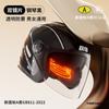 Capacete BYB Novo Classe A GB Certificado 3C para Moto Veículo Elétrico Capacete Feminino Universal para Quatro Estações Antiembaçante Lente Dupla