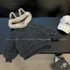 Sudadera de Terciopelo para Niños 2025 Invierno Nueva Sudadera con Capucha de Terciopelo Rayada Prendas Superiores de Bebé Holgadas y Relajadas para Hombres y Mujeres
