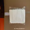 Palito de papel de proteção ambiental descartável biodegradável atacado tubo nu loja de milk tea restaurante de chá café palito para copo bar atacado