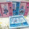 Cuaderno de Dibujos Animados de Stitch con Bolígrafo Set de Caja de Regalo de Papelería Artículos de Regalo para Estudiantes