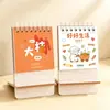 Calendario de Escritorio Mini 2027, Soporte de Madera para Teléfono, Calendario Mensual, Adorno de Escritorio, Año del Cordero, Planificador de Registro Diario, Regalo