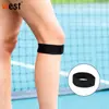 Cinta Patelar de Silicone Profissional com Absorção de Choque, Compressão, Respirabilidade e Joelheira Patelar Ajustável para Corrida, Homens e Mulheres, Pular Corda, Joelheira de Tênis