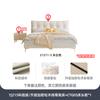 Cama Doble Tongyuite Moderna Simple de Tela Estilo Crema Popular 1.8m Lujo Accesible Escandinavo Desmontable Cama Suave