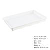 Suporte de flores de plástico 7*7 quadrado pequeno use suporte para vaso de flor suculenta de 24 furos suporte de disco pequeno de 24 furos bandeja fixa