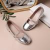 Zapatos Planos de Otoño e Invierno para Niños con Hebillas, Suelas Blandas Cómodas, Zapatos para Niños Medianos y Grandes, Zapatos Bajos de Estudiante para Niñas, Zapatos de Piel para Niñas para Todas las Estaciones