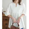 Comercio exterior coreano, Rakuten japonés, vestidos del sudeste asiático estilo japonés, faldas midi, tops de verano lisos tipo suéter, camisetas básicas