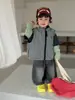 Chaqueta Chaleco de Cuadros para Niños Otoño 2026 Nuevo Estilo Coreano Ropa para Niños Conjunto de Jeans para Niños Ropa de Otoño para Bebés Niños