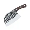 Estilo Idéntico al de Celebridad de Internet Cuchillo de Cocina Forjado Horizontal Patrón de Forja Hogareño Afilado Sin Necesidad de Afilar Forjado a Mano Ligero para Mujeres Cuchillo para Rebanar para Cortar Verduras