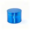 Molino de Humo Metálico Plano de Aleación de Zinc de 4 Capas de Venta Caliente 40Mm50Mm55Mm63Mm con Logotipo Láser