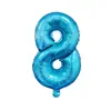 Balões de Número Personalizáveis Amazon 16 polegadas para Festa de Aniversário Decoração Conjunto de Balões de Folha de Alumínio Atacado