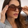 Nuevas Gafas de Sol de Moda Transfronteriza Retro de Montura Grande, Sentido de Alta Gama Europeo y Americano, Modernas, Personalizadas, Celebridad de Internet, Fotografía Callejera, Gafas de Sol Combinables