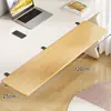 Tablero de extensión de escritorio, escritorio de computadora de oficina, bandeja para teclado, plegable, estante de almacenamiento sin taladro, mesa de extensión de brazo