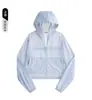 Casa de Pájaro En Stock Ropa con Protección Solar, Moda de Verano para Exteriores Protección UV Deportiva Seda de Hielo Secado Rápido Delgada Chaqueta Corta Versátil
