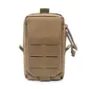 Riñonera para Teléfono Móvil, Riñonera Táctica, Riñonera para Deportes al Aire Libre, Riñonera Casual Molle para Teléfono Móvil, Accesorios para Ciclismo, Billetera para Monedas