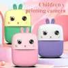 Câmera Infantil Popular Transfronteiriça Que Tira Fotos e as Imprime Diretamente com Revelação e Impressão Automática de Fotos