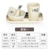 Conjunto de quatro peças de mesa de melamina criativo suit de louça de plástico japonesa pratos para hot pot copo colher comercial