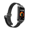 Adecuado para Correa de Reloj Huawei Band 10 con Hebilla Magnética, Pulsera de Malla de Acero Inoxidable, Universal para Correa con Hebilla Magnética Huawei Band 987
