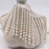 Borla Xiabei Collar de Perlas Hanfu Qipao Cinta Tejida con Cuentas DIY Encaje Bordado Pesado Accesorios Cortina de Cuentas Puños con Cuentas