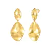 Pendientes Colgantes Exagerados de Forma de Lágrima Geométricos de Alta Resistencia Estilo Tendencia Personalizado Venta Caliente Transfronteriza Europea y Americana para Mujeres