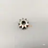 Motor de podadora de setos 560 Engranaje pequeño Engranaje de cortacésped 9 Dientes Motor Motor Accesorios para motosierra eléctrica Sierra de una mano de 4 pulgadas