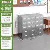 Gabinete Tradicional Chino de Acero Inoxidable para Medicina, Gabinete Multicompartimento para Clínicas y Farmacias de Medicina Tradicional China, Mesa Dispensadora de Hierbas Medicinales, Gabinete de Almacenamiento de Medicamentos, Gabinete Dispensador de Medicamentos